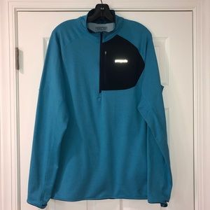 Patagonia Speedwork Half Zip Glacial Blue Large